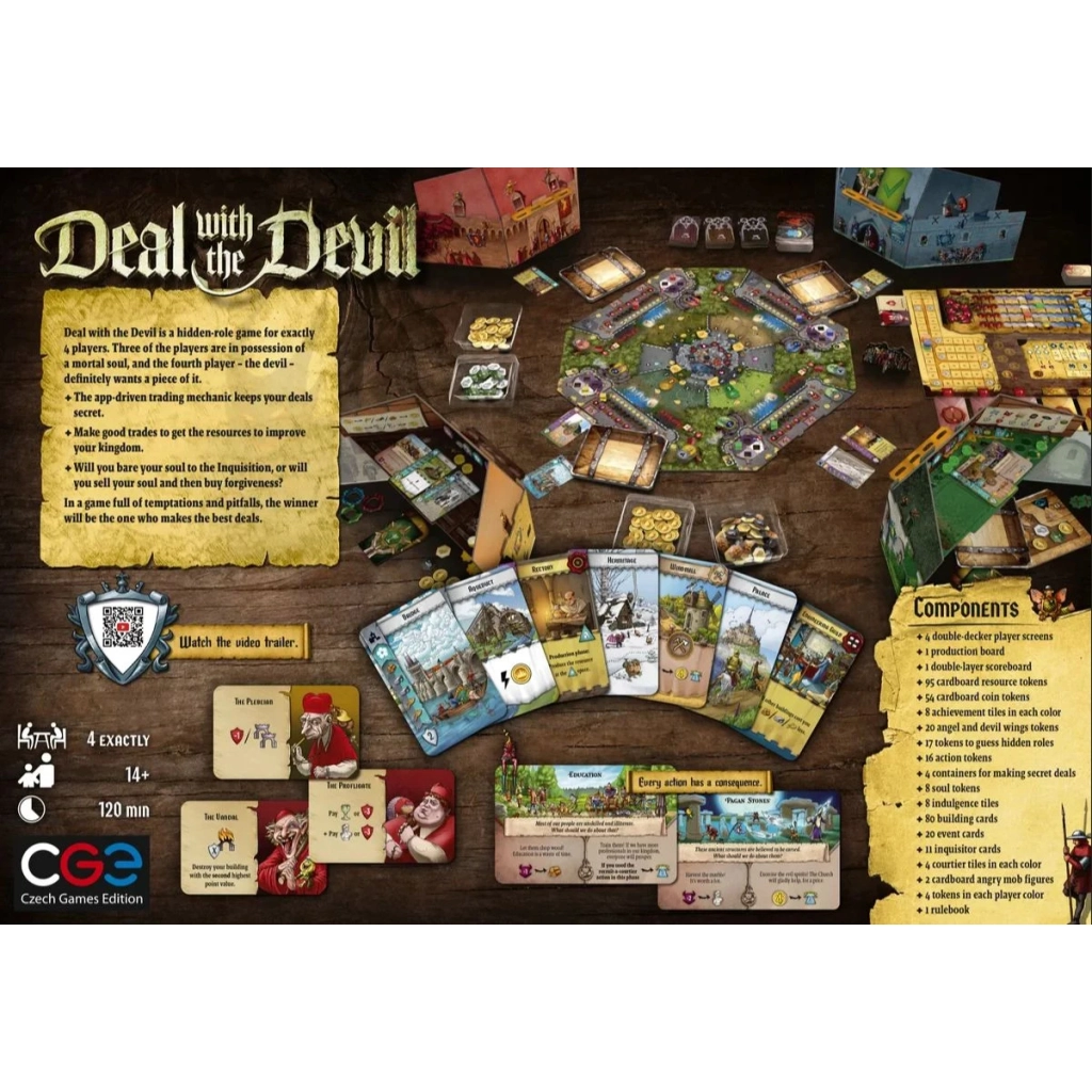 Настільна гра Czech Games Edition Deal with the Devil (Угода з дияволом), Англійська (CGE00066) - зображення 2