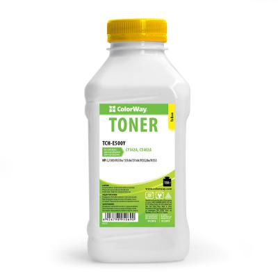 Тонер HP CLJ E 500 M551 Yellow 150g ColorWay (TCH-E500Y) - зображення 1