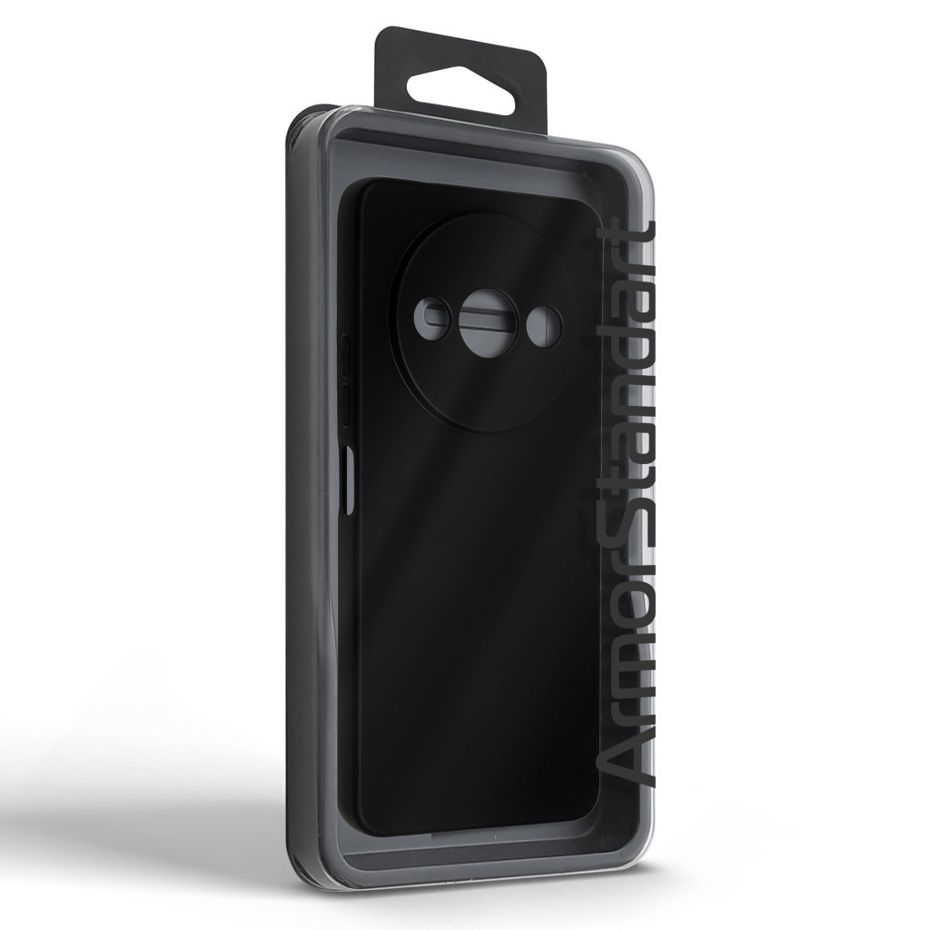 Чохол до мобільного телефона Armorstandart Matte Slim Fit Xiaomi Redmi A3 Camera cover Black (ARM74444) - зображення 5