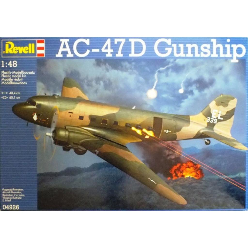 Збірна модель Revell Тяжкий ударний літак AC-47D Gunship 1:48 (4926) - зображення 1