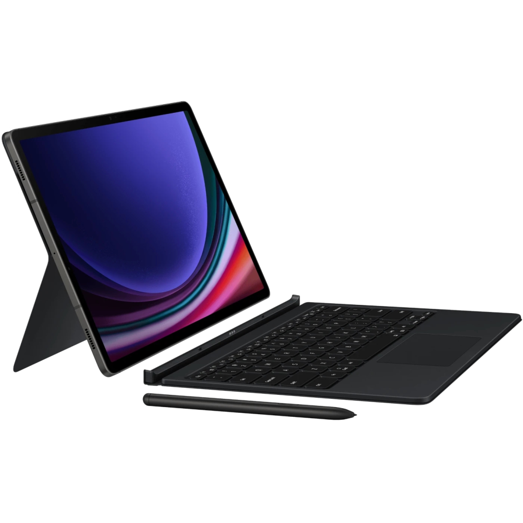 Чохол до планшета Samsung Tab S9+ Book Cover Keyboard Black (EF-DX815BBEGUA) - зображення 6