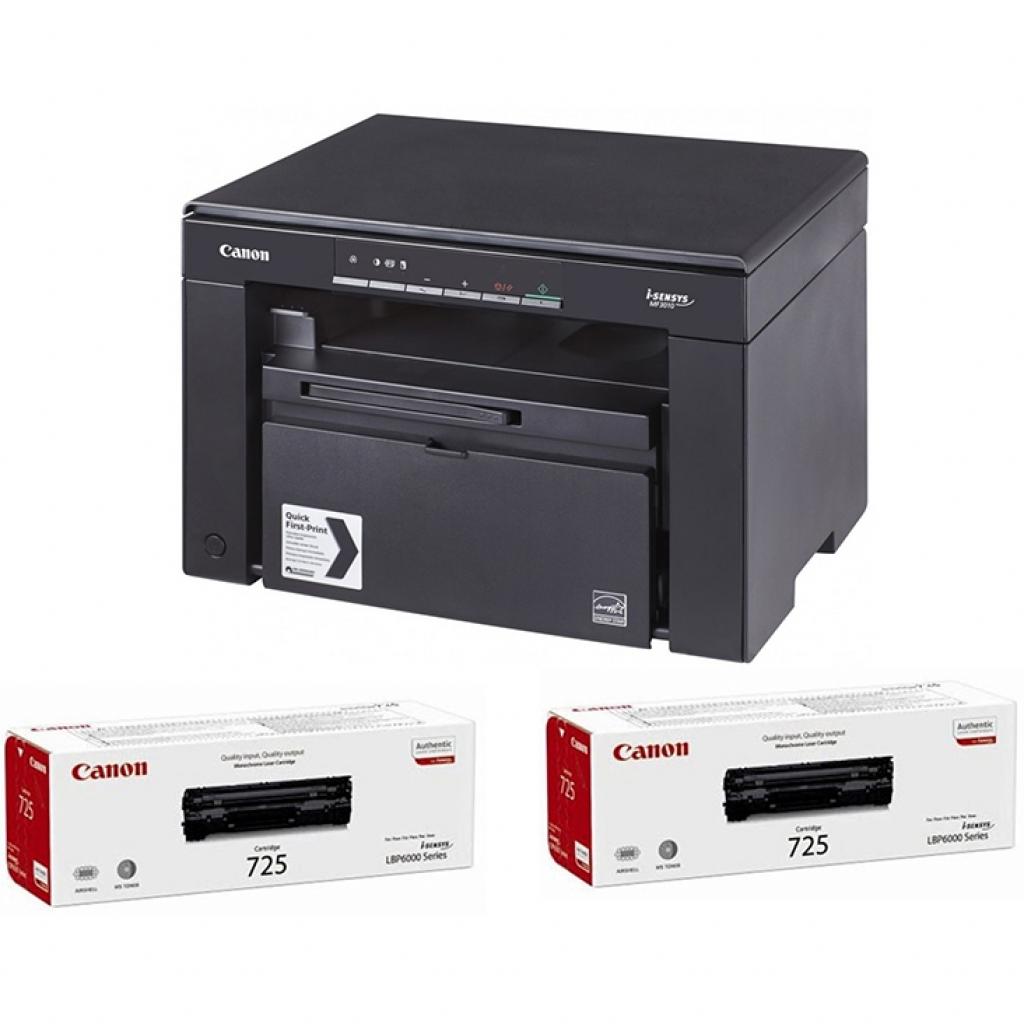 Багатофункціональний пристрій Canon i-SENSYS MF3010 + 2 картриджа (5252B034) - зображення 4