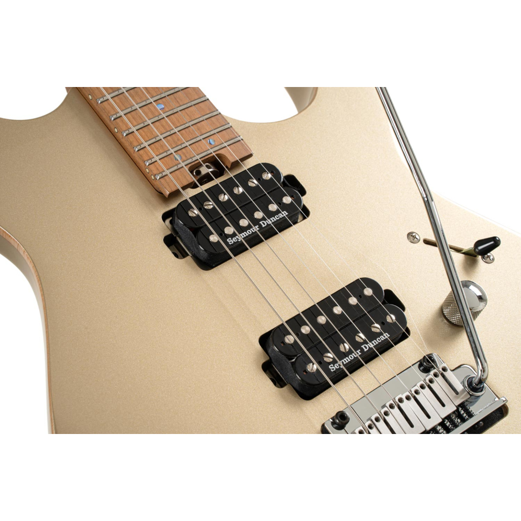Електрогітара Cort G300 Pro Metallic Gold - изображение 3
