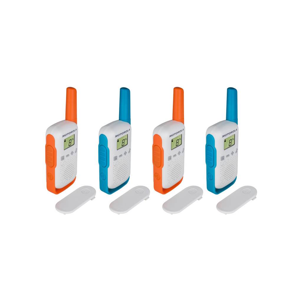 Портативна рація Motorola TALKABOUT T42 Quad Pack (B4P00811MDKMAQ) - зображення 2