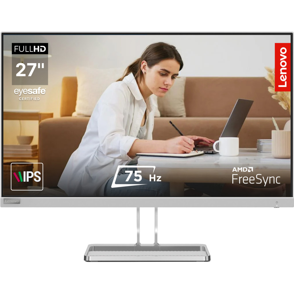 Монітор Lenovo L27i-40 (67ABKAC4UA) - зображення 1