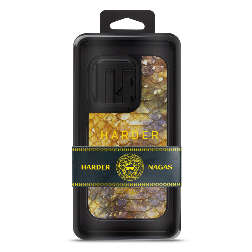 Чохол до мобільного телефона Harder Nagas Apple iPhone 15 Pro Yellow (ARM76736) - зображення 3
