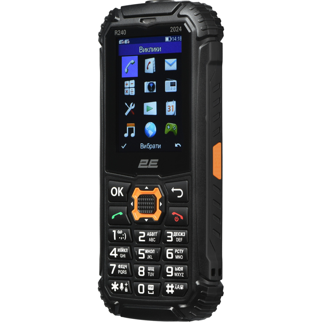 Мобільний телефон 2E R240 2024 Black (694743654103) - зображення 9
