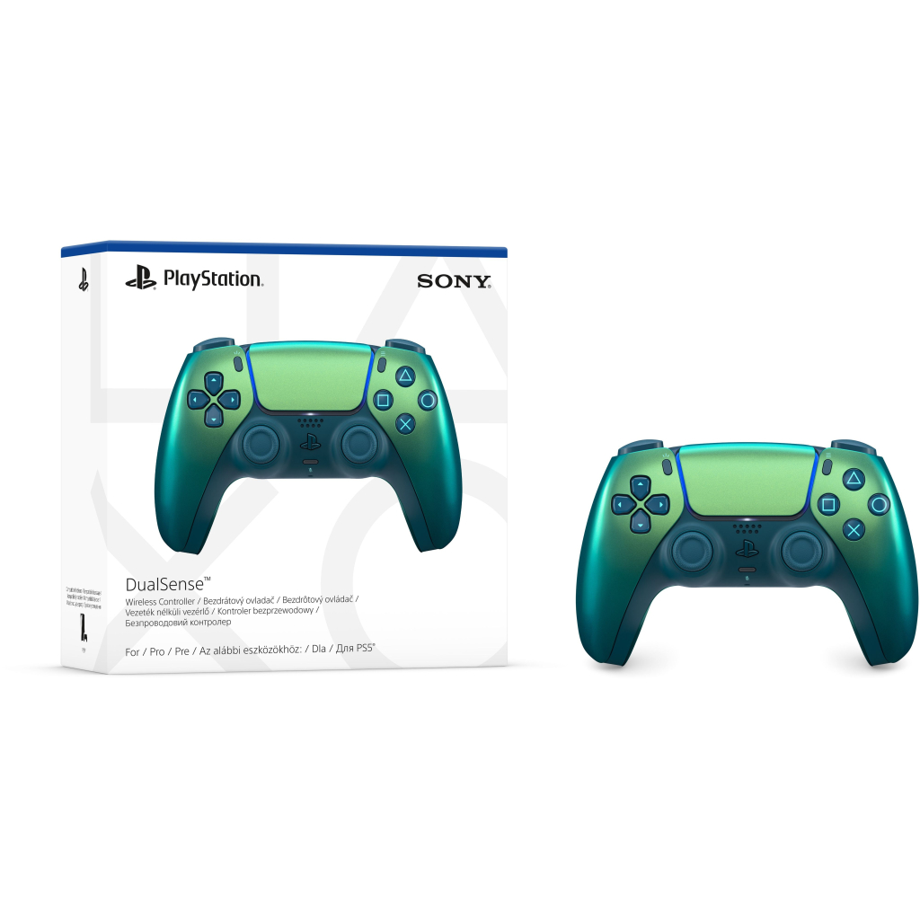 Геймпад Sony Playstation DualSense Bluetooth PS5 Chrome Teal (1000044461) - зображення 2