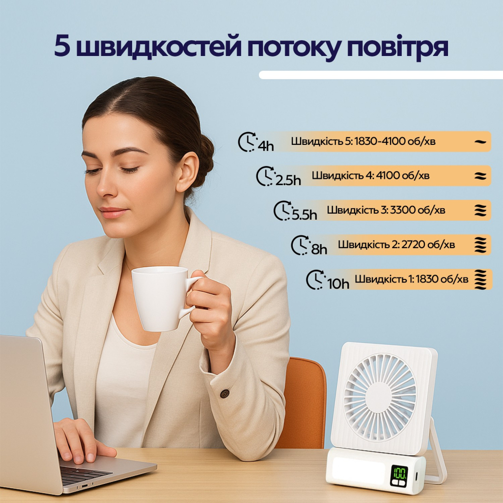 Вентилятор XoKo XK-F01 - зображення 11