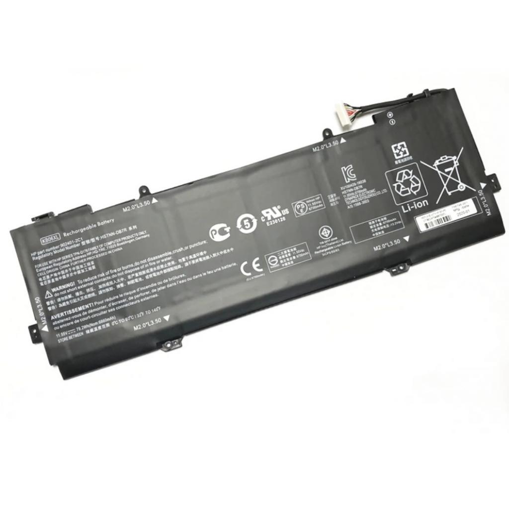 Акумулятор до ноутбука HP Spectre x360 15-BL KB06XL, 6700mAh (79.2Wh), 3cell, 11.55V (A47636) - зображення 2