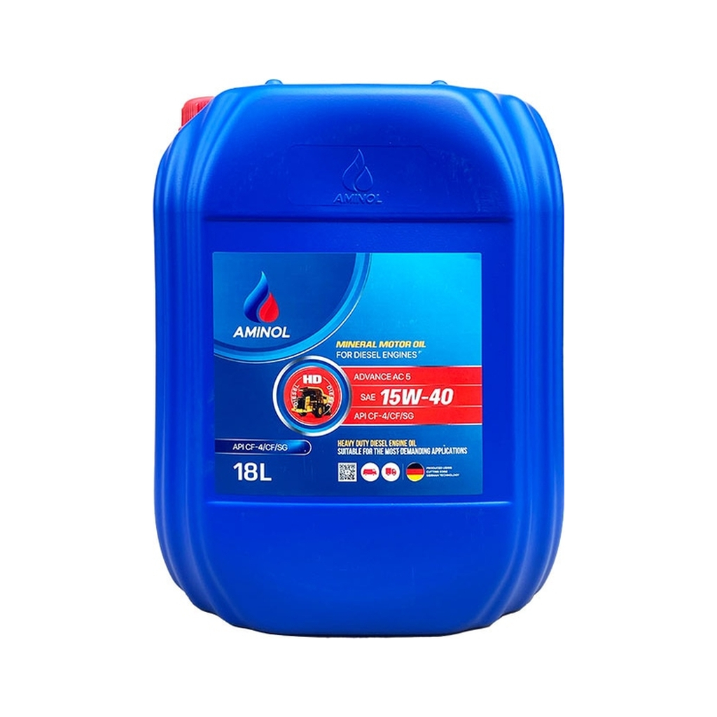 Моторна олива Aminol Advance AC5 15W40 CF-4 MB-Approval 18л (AM161786) - зображення 1