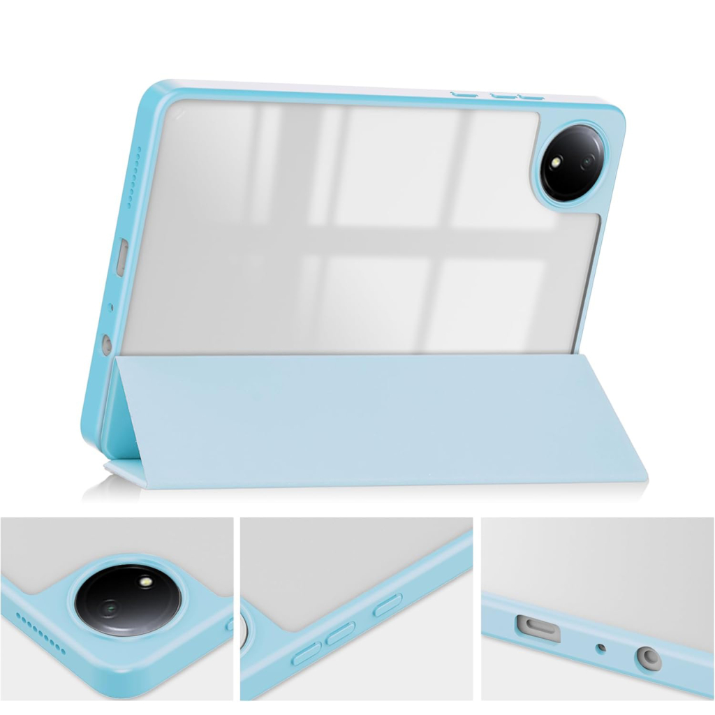 Чохол до планшета BeCover Soft Edge TPU Xiaomi Redmi Pad SE 8.7" Light Blue (712569) - зображення 3