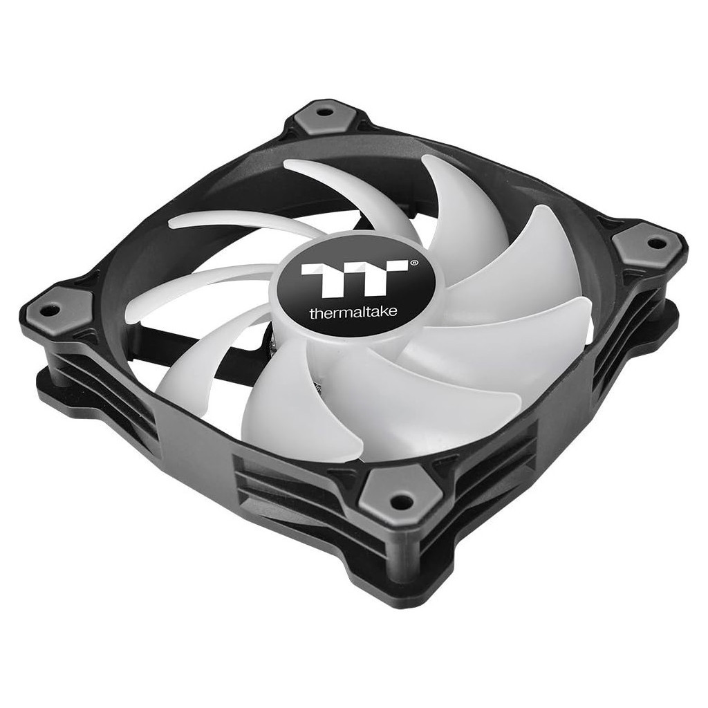 Кулер до корпусу ThermalTake Pure Plus RGB 12 Radiator Fan TT Premium Edition 3Pack/Fan/120 (CL-F063-PL12SW-A) - изображение 6