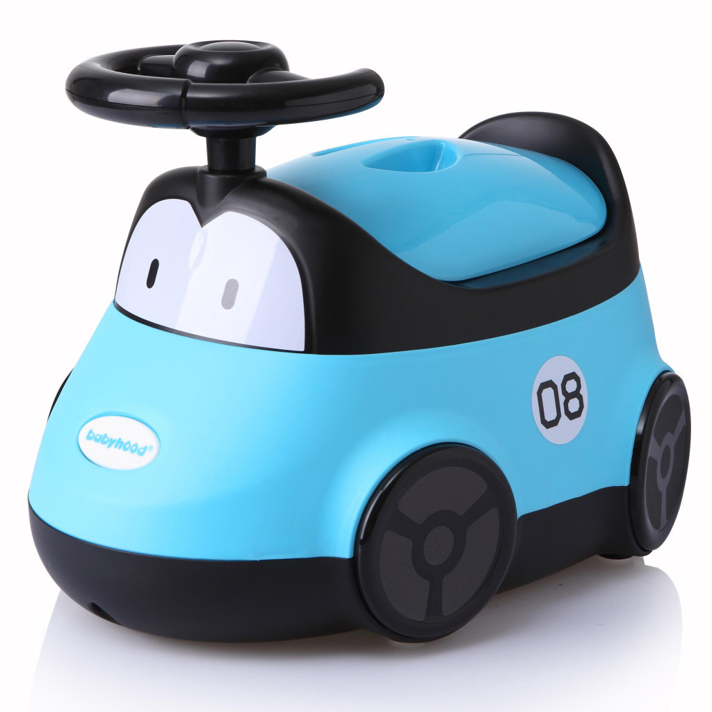 Горщик Babyhood Автомобіль блакитний (BH-116B) - зображення 1