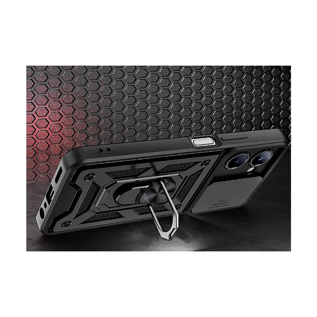 Чохол до мобільного телефона BeCover Military Vivo Y36 4G/Y36 5G Black (710025) - зображення 5