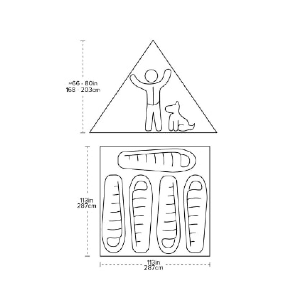 Тент Big Agnes Gold Camp 5 Tarp (021.0203) - зображення 5