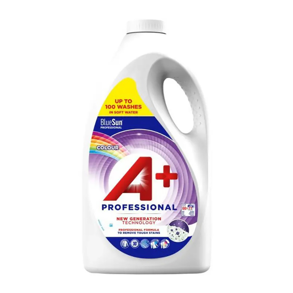 Гель для прання A+ Professional Color 5 л (8435495829713) - изображение 1