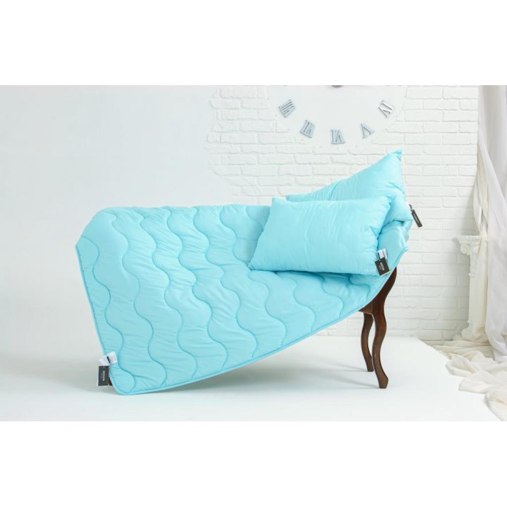 Ковдра MirSon Набір евкаліптовий №1703 Eco Light Blue 140х205 + 2 подушки (2200002655927) - изображение 2