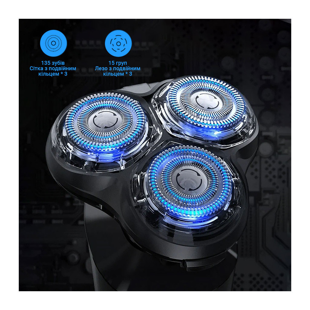 Електробритва Xiaomi F303-BK - зображення 5