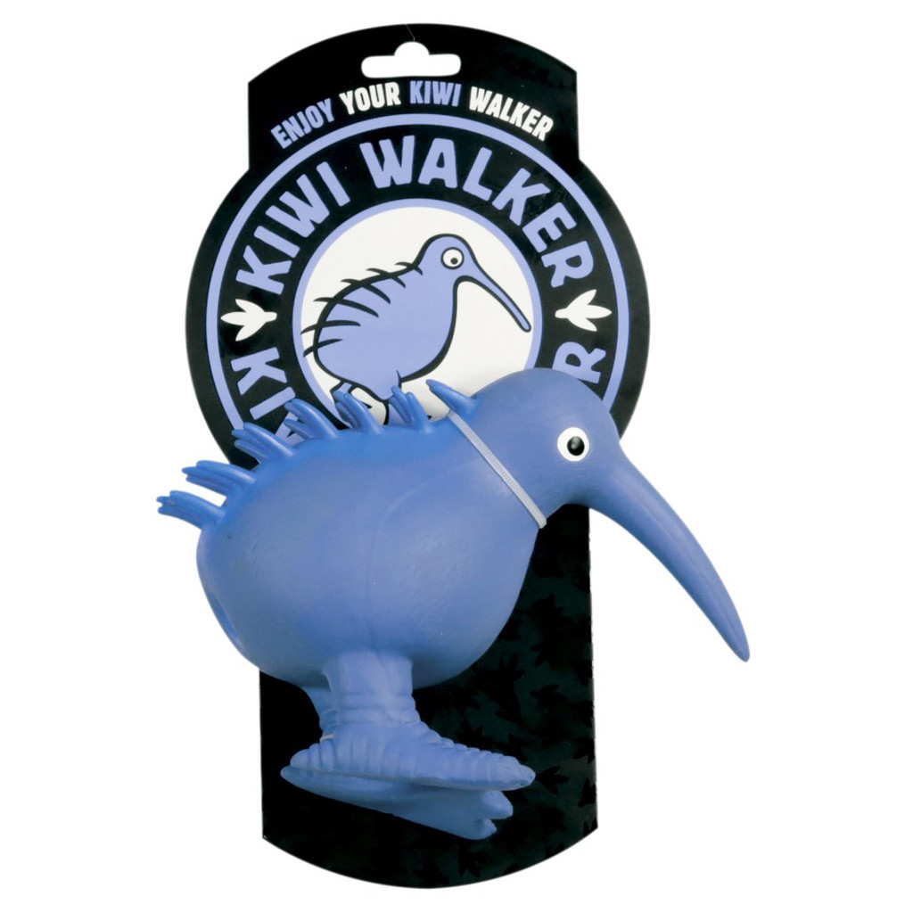 Іграшка для собак Kiwi Walker Птах ківі 8.5 см блакитна (8596075000134) - зображення 2