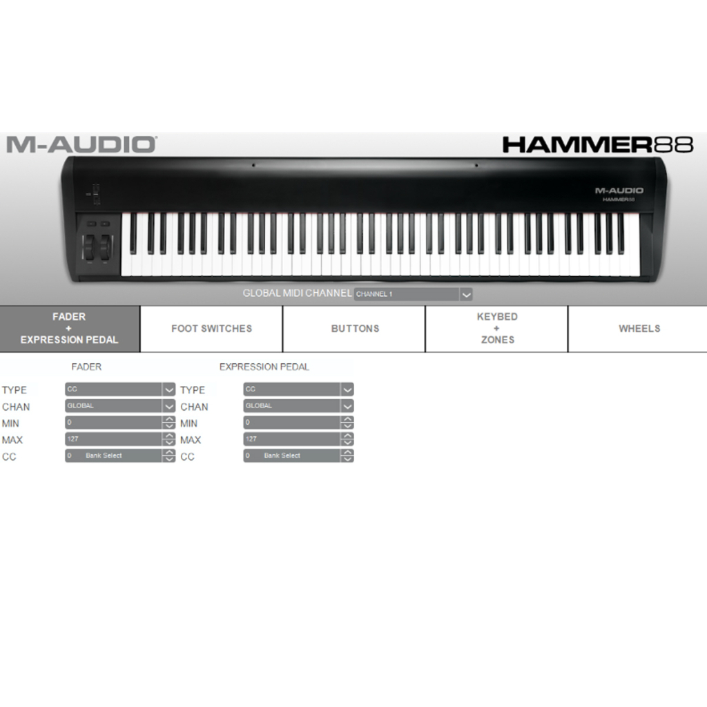 MIDI-клавіатура M-Audio Hammer 88 - изображение 4