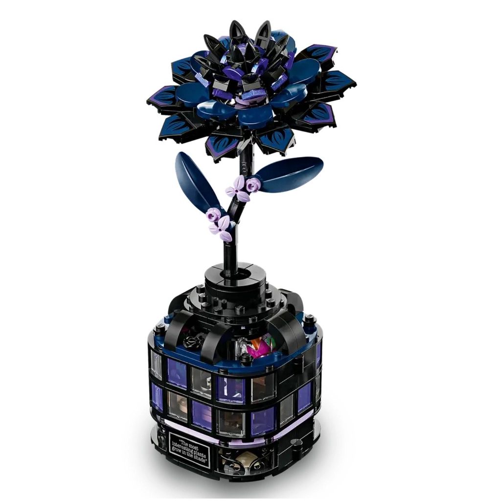 Конструктор LEGO Wednesday Квітка чорної жоржини (76784) - зображення 5