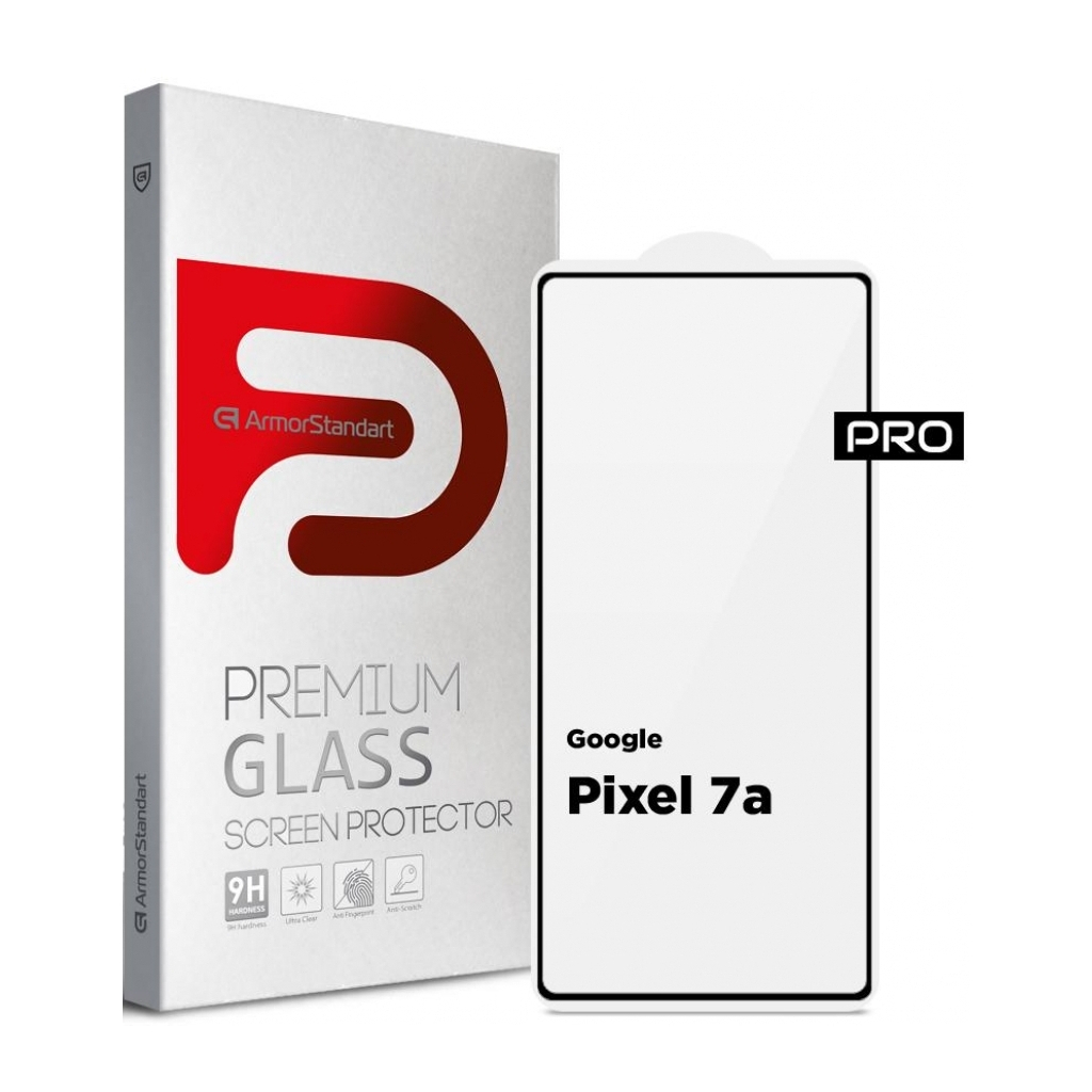 Скло захисне Armorstandart Pro Google Pixel 7a Black (ARM70852) - зображення 1