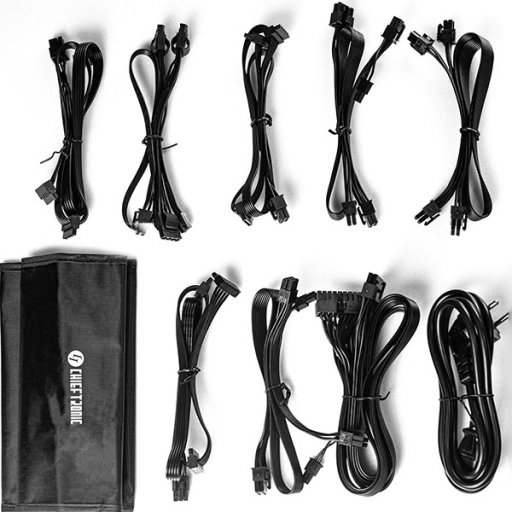 Блок живлення Chieftronic 650W PowerUP Gold (GPX-650FC) - зображення 7