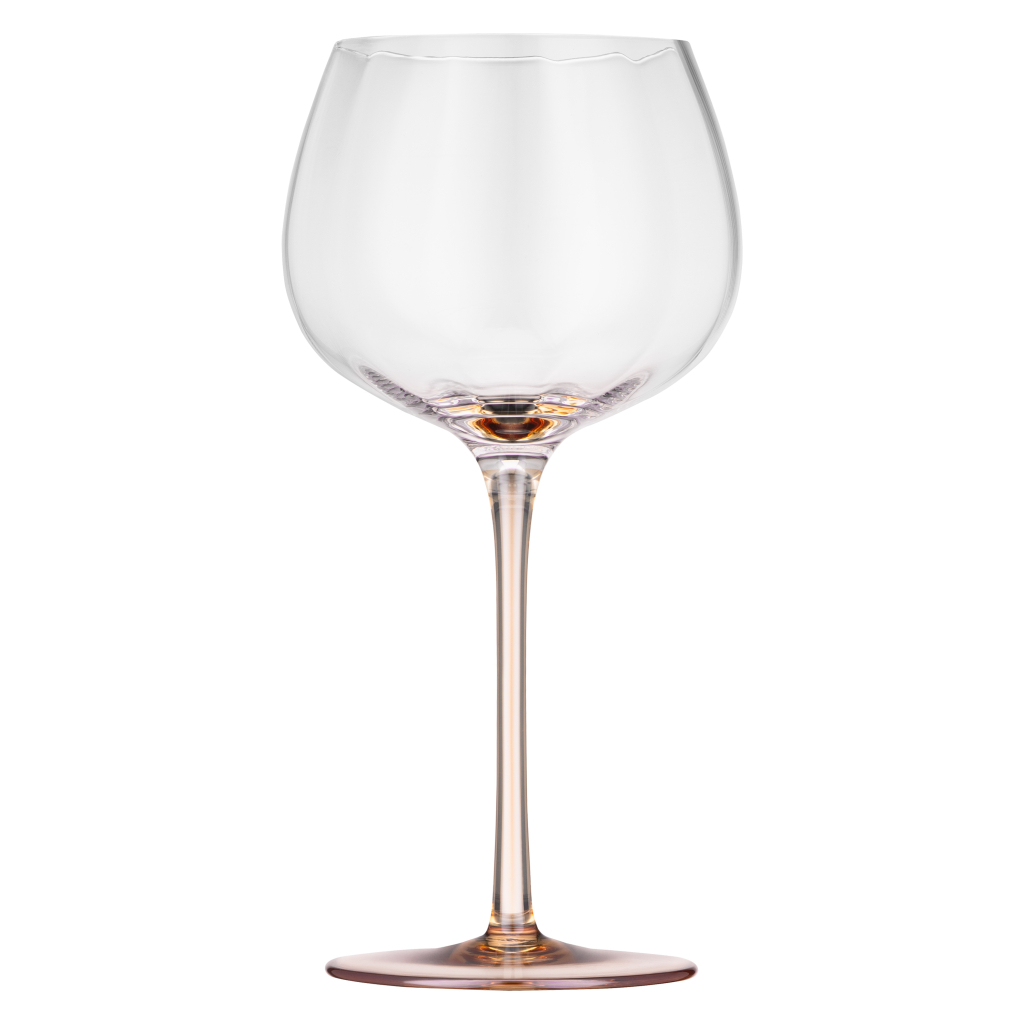 Набір келихів Ardesto Black Mars Amber 420мл, 2шт, скло, прозоро-золотистий (AR2642G) - зображення 2