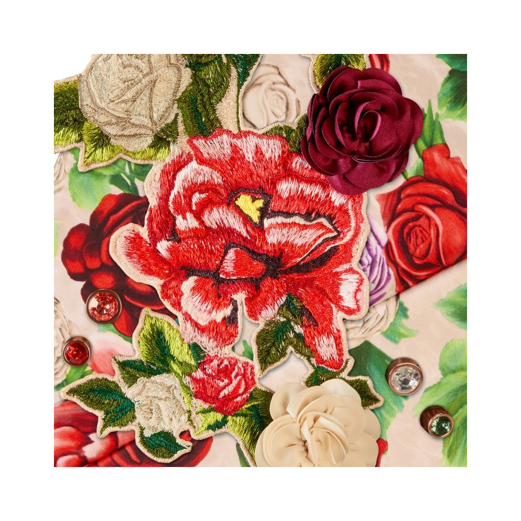 Набір текстилю для коляски Cybex Mios Spring Blossom Dark (519004003) - зображення 6