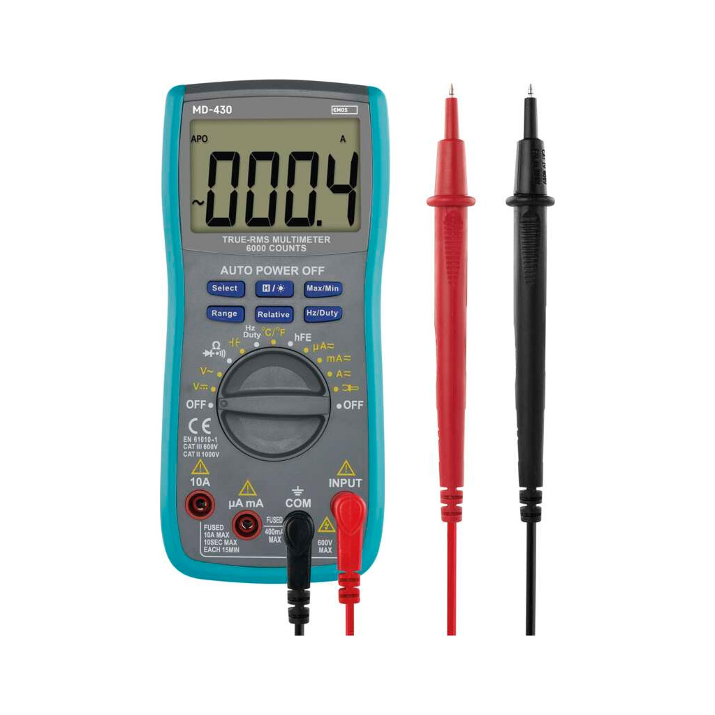Цифровий мультиметр EMOS M0430 - зображення 1