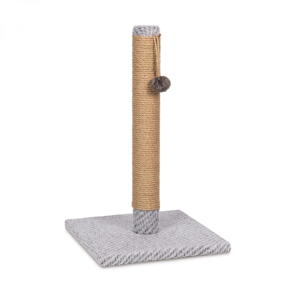 Дряпка (кігтеточка) для котів Природа "Мімі" Мікс 36x36x64 см (4823082429585) - зображення 1