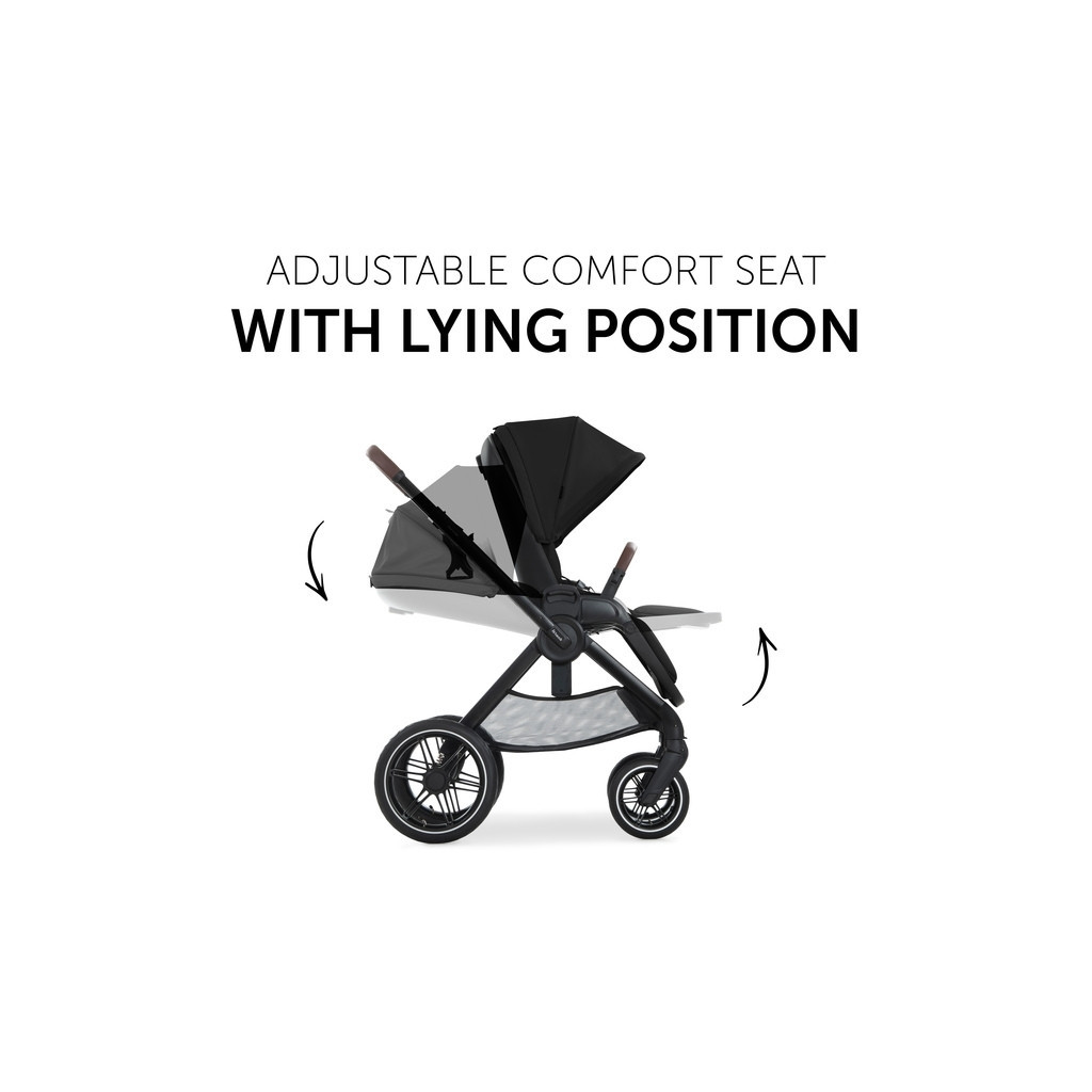 Коляска Hauck 2 в 1 Walk N Care Air (Black) (16547-8) - зображення 4