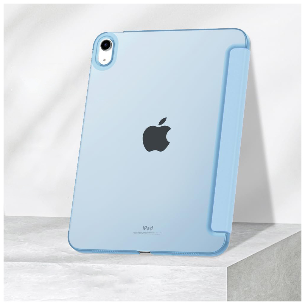 Чохол до планшета BeCover Tri Fold Hard Apple iPad 10.9" 2022/2024 Light Blue (712984) - зображення 3
