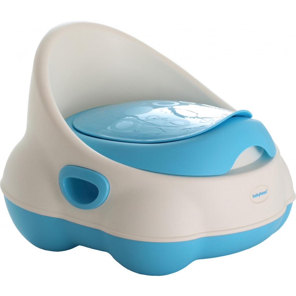 Горщик Babyhood біло-блакитний (BH-112WB) - зображення 1