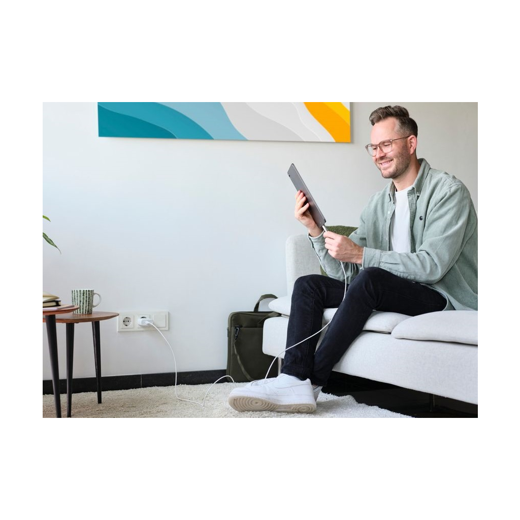 Зарядний пристрій Trust Maxo 65W USB-C PD white (25139_TRUST) - зображення 8