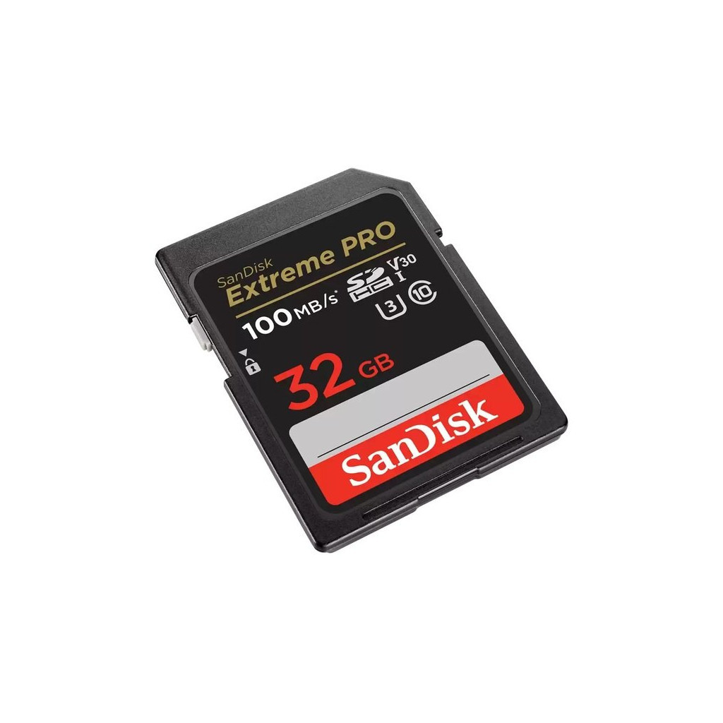 Карта пам'яті SanDisk 32GB SD class 10 UHS-I U3 V30 Extreme PRO (SDSDXXO-032G-GN4IN) - зображення 3