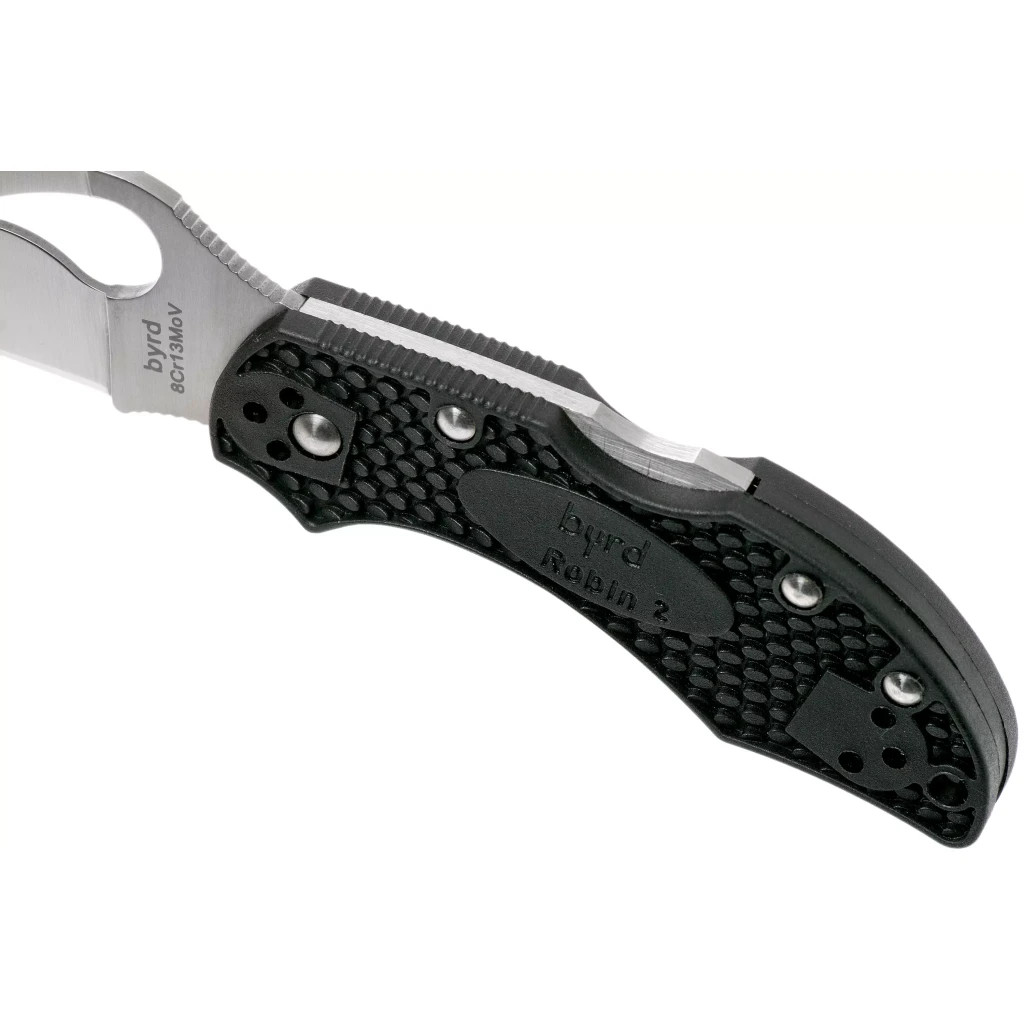 Ніж Spyderco Byrd Robin 2 FRN Black (BY10PBK2) - зображення 5