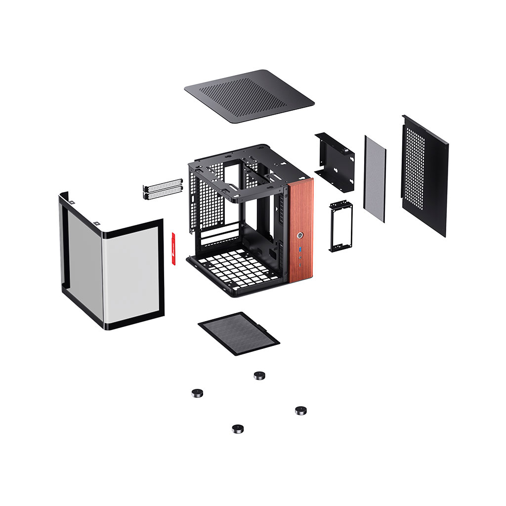 Корпус JONSBO TK-0 Black - зображення 11