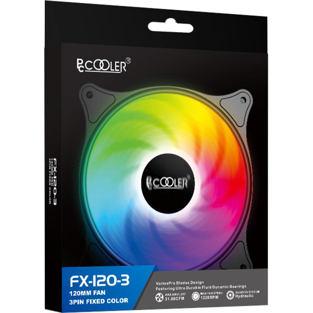 Кулер до корпусу PcCooler FX-120-3 - зображення 7