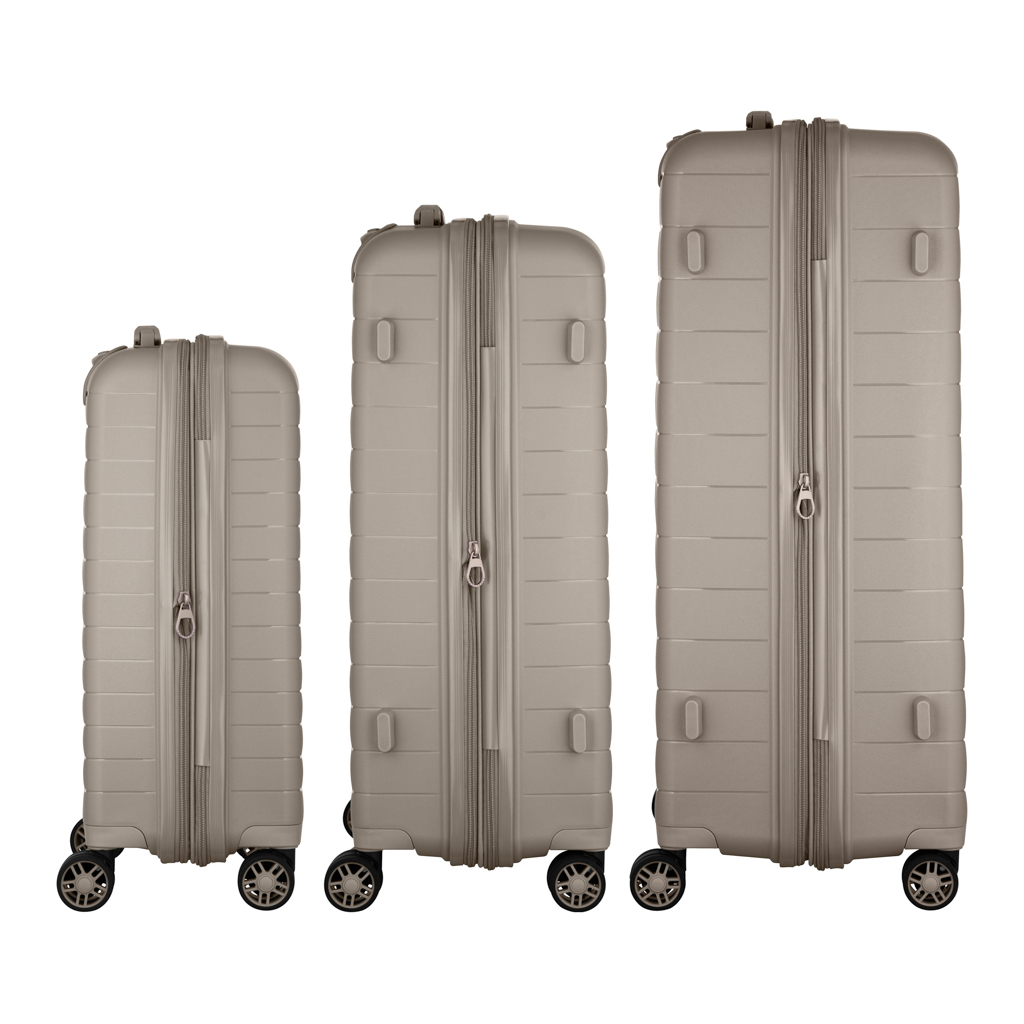 Набір валіз 2E Aero (L+M+S), сіро-коричневі (2E-SPP-AERO-SET3-TP) - зображення 6