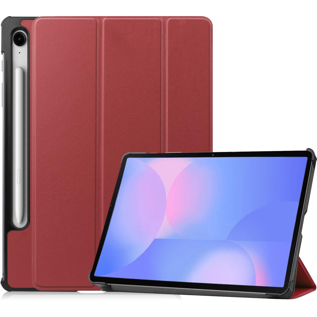 Чохол до планшета BeCover Smart Case Samsung Galaxy Tab S10 FE Plus (SM-X620/SM-X626) 13.1" Red Wine (713385) - зображення 8