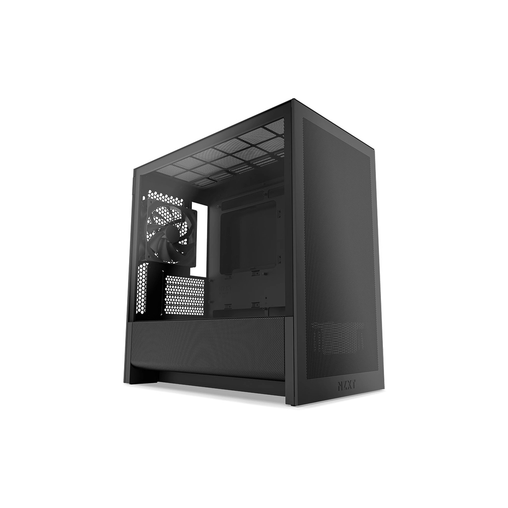 Корпус для ПК NZXT H3 Flow All Black (CC-H31FB-01) - зображення 1