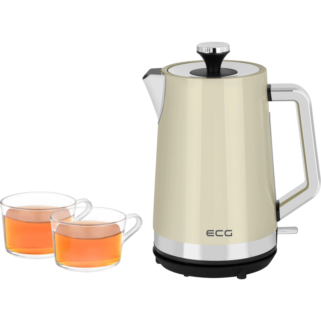 Електрочайник ECG RK 1766 Vintage Vanilla - зображення 10