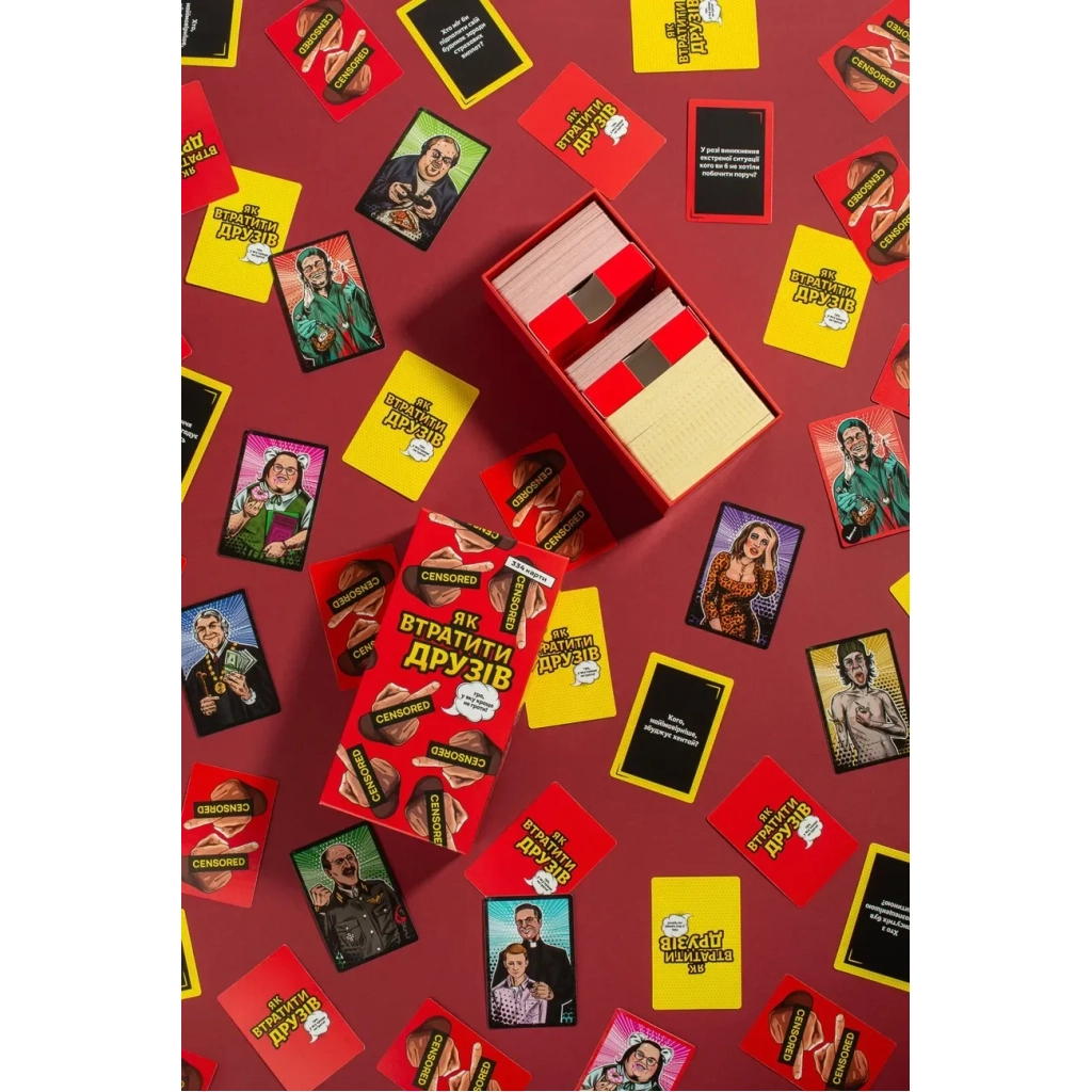 Настільна гра Fun Games Shop Як втратити друзів (укр.) (FGS66) - зображення 5