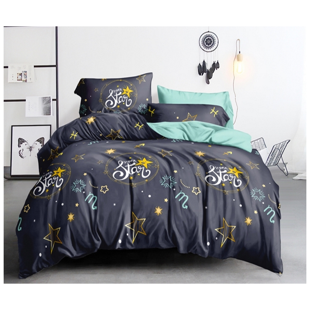 Постільна білизна MirSon Сатин Premium 22-1183 Mekong Сімейна 160x220 (2200002125710) - зображення 1