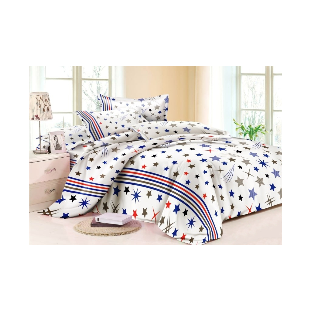 Постільна білизна MirSon Бязь 17-0502 Stellar King Size (2200003612745) - зображення 1