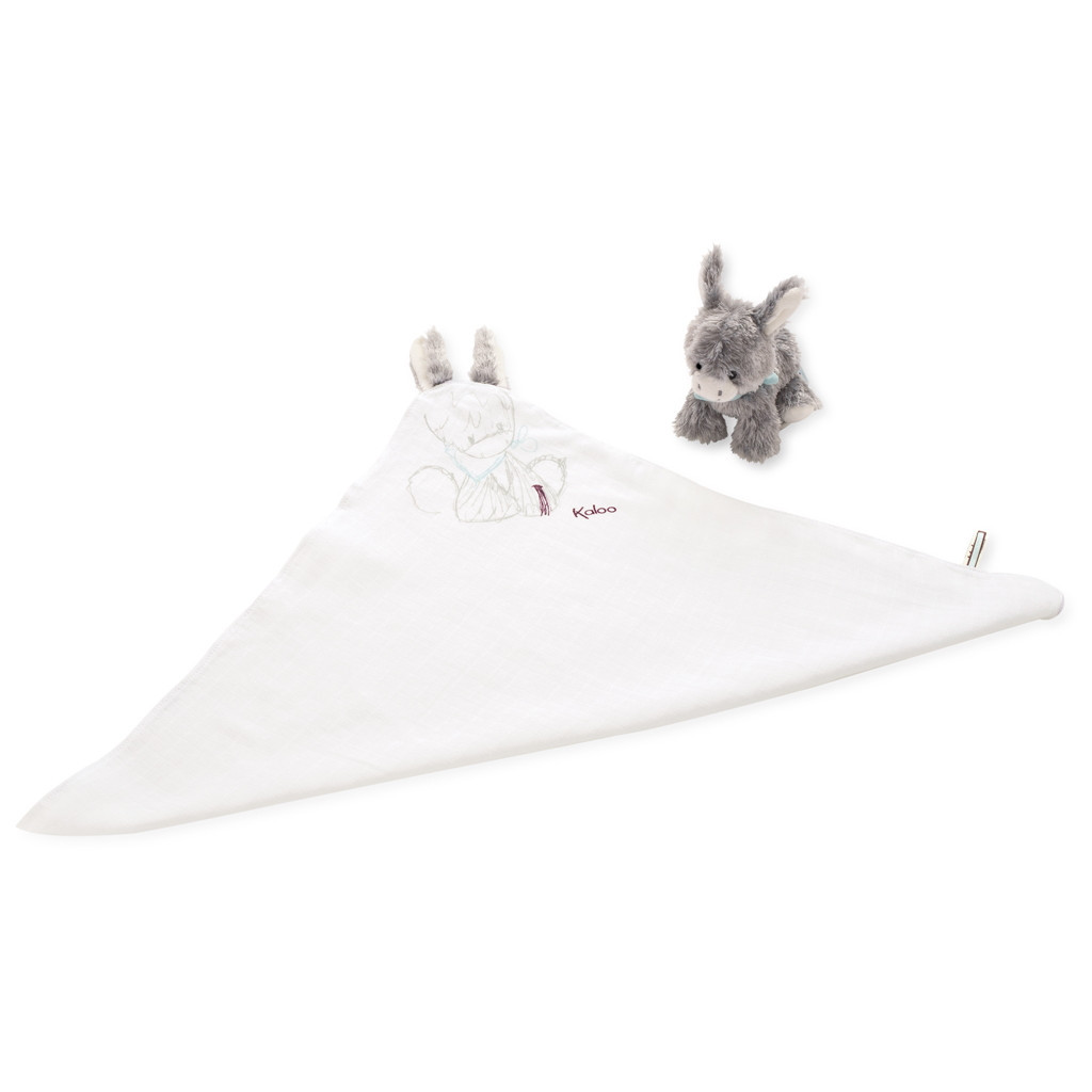 Ковдра дитяча Kaloo Подарунковий набір з іграшкою Віслюк (K962995) - зображення 2