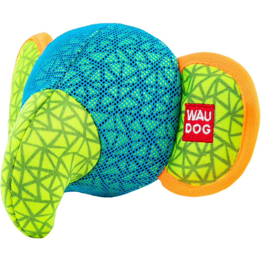 Іграшка для собак WAUDOG Fun Слон 20х14 см блакитна (62042) - зображення 2