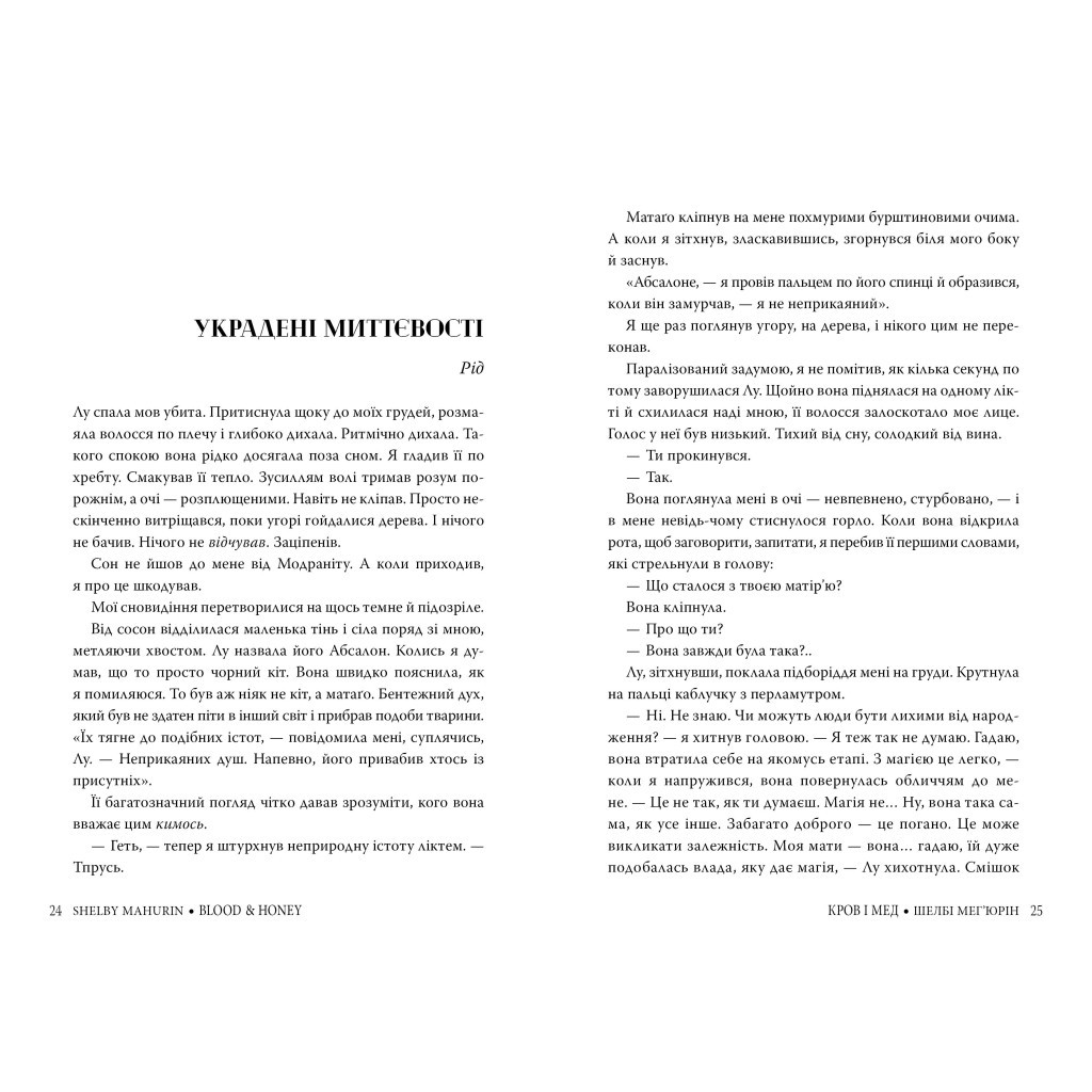 Книга Змія і голуб. Книга 2. Кров і мед - Шелбі Мег'юрін Видавництво РМ (9786178373177) - зображення 4